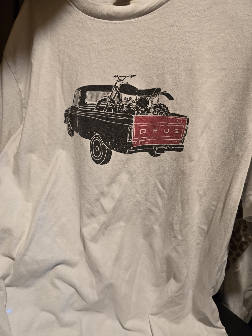Deus Ex Machina White Graphic Tee - Men's Casual Shirt Xl - Picture 7 of 9